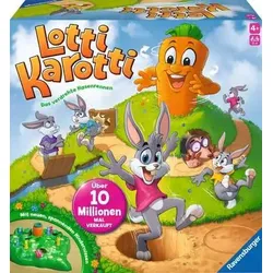 Ravensburger Lotti Karotti - Kinderspiel ab 4 Jahren, Brettspiel, Familie, 4 Jah