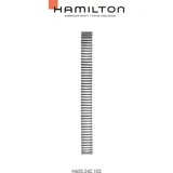 Hamilton - Ventura Band-set Edelstahl H695.242.102 - silber