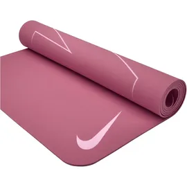 Nike Reversible Yogamatte Fitnessmatte Workout Matte rutschfest, Peony/Pink Foam, 180 x 65cm