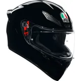AGV K1 S Schwarz Uni schwarz, 61