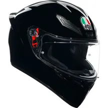 AGV K1 S Schwarz Uni schwarz, 61