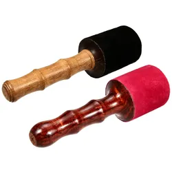 Klangschalen-Schlägel 19x5 Leder