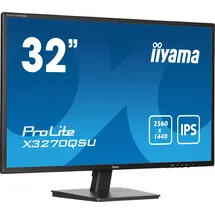 Iiyama ProLite X3270QSU-B1 80.0cm (31.5") WQHD IPS Monitor HDMI/DP/USB 3ms