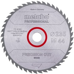 Metabo Kreissägeblatt Holz Precision Cut 235x30 mm 44 WZ 15° Bau Handkreissägen