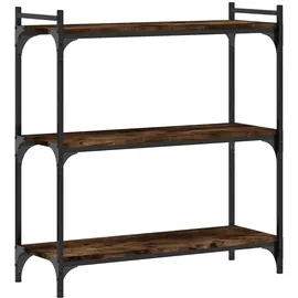 vidaXL Bücherregal 3 Böden 60 x 30 x 86 cm Braun