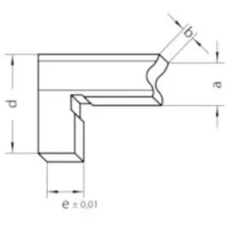 Helios Preisser Digi. Tiefenmessschieber IP67 DIGI-MET 500mm INOX abg. Messtange