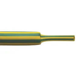 CELLPACK Warmschrumpfschlauch SR1F/2.4-1.2/GNYE/1m