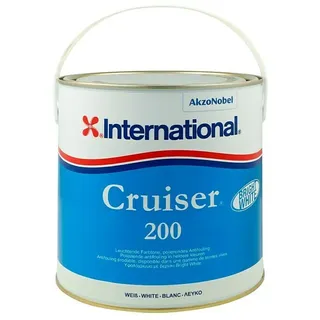 International Selbstpolierendes Antifouling Cruiser 200  (Weiß, 2,5 l)