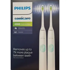 Philips Sonicare ProtectiveClean 4300 HX6807/35 Doppelpack + Reiseetui