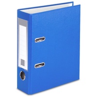 Livepac Office 5x Ordner DIN A5 75mm Farbe: mittelblau