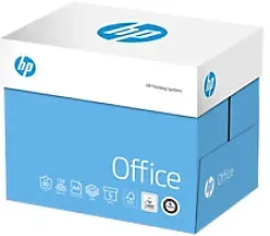 HP Office DIN A4 Druckerpapier 80 g/m2 Glatt Weiß 153 CIE 5 Pack à 500 Blatt