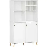 MÖBELPARTNER Regalschrank 500 100,1 x 41,0 x 168,7 cm Weiß