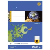 Staufen Schulheft A4 Lineatur 28 16 Blatt