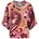 Schlupfbluse Lila/Pink 36
