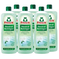 FROSCH 6x Frosch Neutral Reiniger1 Liter Allzweckreiniger