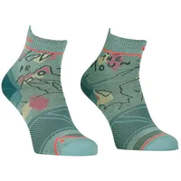 Ortovox Alpine Light Quarter Kurze Socken - Ice Waterfall
