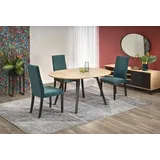 Design Esstisch Tisch HAR-111 rund ausziehbar 102 bis 142 cm