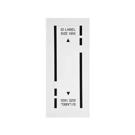 Brother Stempeletiketten 1850 Weiß 18 x 50 mm 12 Blatt