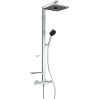 Ideal Standard Alu+ Aufputz-Duschsystem mit Thermostat, BE210SI,
