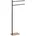 Trilly Handtuchhalter matt Schwarz/Bambus