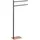 Gedy Trilly Handtuchhalter matt Schwarz/Bambus