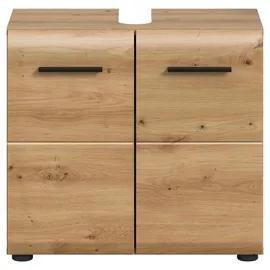 VCM Waschbeckenunterschrank Ice Eiche Dekor.