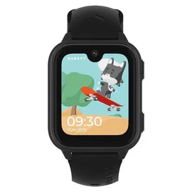 Garett Vibe 4G BT One Size Kunststoffgehäuse Schwarz Silikonarmband Schwarz One Size