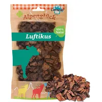 Carnello Leckerli Hund – Alpenglück Luftikus – Hundefutter trocken Getreidefrei, Hunde Leckerlis getreidefrei – Hundeleckerli Getreidefrei - Wiederverschließbare Beutel (1 x 100g)