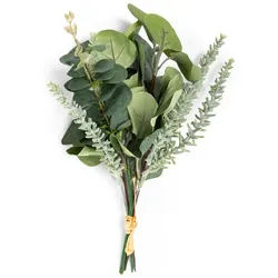 Kunstpflanze Eukalyptus 30 cm Kunststoff Grün