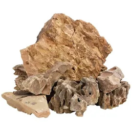 vidaXL Drachensteine 10 kg Braun 5-30 cm