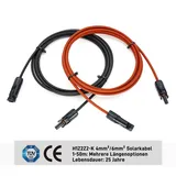 Solarkabel Verlängerung mit MC4 Stecker
