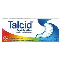 Talcid® Kautabletten schnell gegen Sodbrennen 20 St