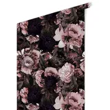 wall-art Vintage Mustertapete 0,48 m x 5,28 m 0 g Lila/Mehrfarbig