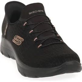 SKECHERS Slip-ins: Summits - Classy Night Black/Roségold 39