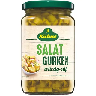 Kühne Salat Gurken, 370ml