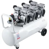 Flüster-Kompressor Ölfrei Luftkompressor 22 Gallonen 100L - Druckluft Leise - Hausreparatur, Fußbodenheizung Reinigung - Blechlackierung, Stahll...