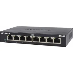 Netgear SOHO GS300 Desktop Gigabit Switch, 8x RJ-45, V3
