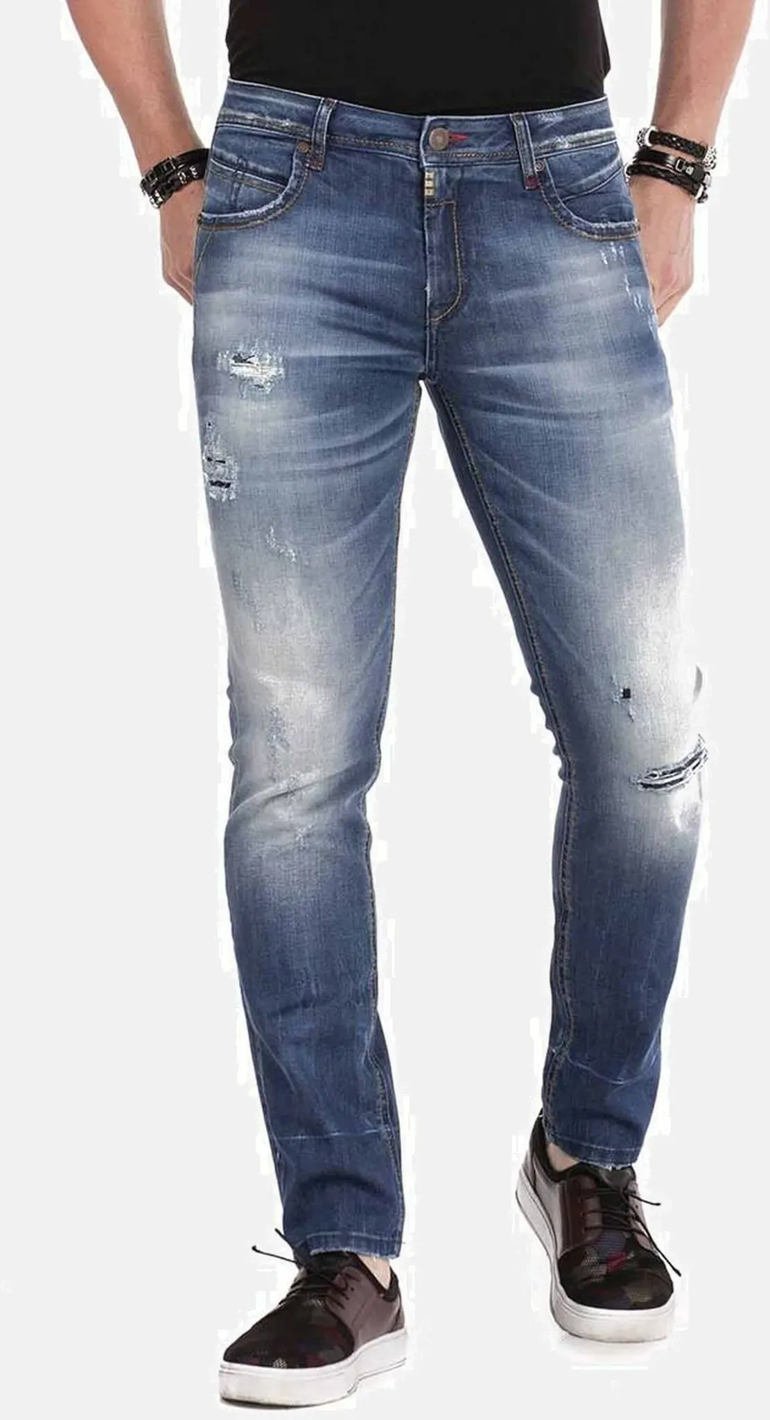 Slim-fit-Jeans CIPO & BAXX 