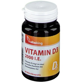 Vitaking GmbH Vitamin D 2000 I.e. Weichkapseln