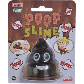 SIMBA 105956015 - Puuupsi Poop Becher, 80 Gramm, Slime, Schleim, Emoji, ab 3 Jahren