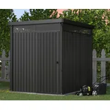 Konifera Gerätehaus »Stefano mini«, (Set), Metall, grau