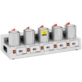 MSW Tassenpresse - 5-fach - bis 250 °C - LED-Anzeige - Timer