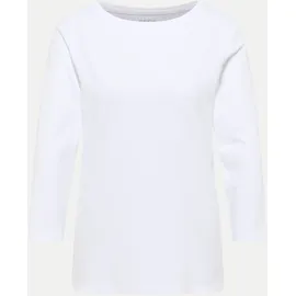 Cecil Basic U-Boot Shirt Weiß M