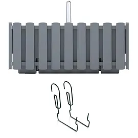 Prosperplast Boardee Fencycase 58 x 20 x 20 cm Grau