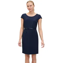 Betty & Co Etuikleid mit Gürtel Blau 34