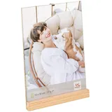 walther design Simplicity modern braun 13x18 cm 4er Set