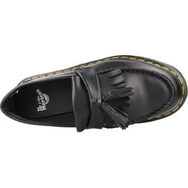 Dr. Martens Damen Adrian Quad Plateau Loafer, Schwarz 41 EU - 41