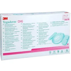 Tegaderm CHG 3M IV Fixierband 8.5x11.5cm