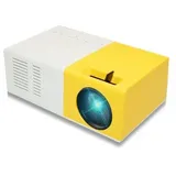 Projektor im Taschenformat 1080p FHD, Mini-Beamer, mit HDMI, AV, Speicherkarte
