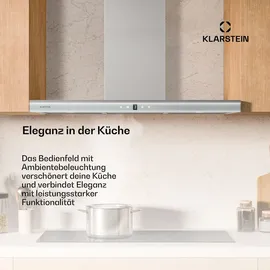 Klarstein Auriana Wandhaube 90 cm Weiß